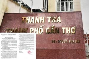 TP Cần Thơ: Yêu cầu truy thu phần khối lượng thực hiện không đúng thiết kế tại 5 dự án