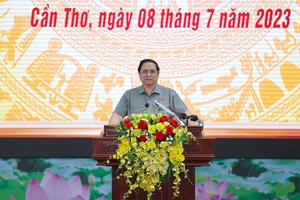 Thủ tướng chủ trì hội nghị về tháo gỡ khó khăn, thúc đẩy các dự án cao tốc và vốn ODA vùng đồng bằng sông Cửu Long