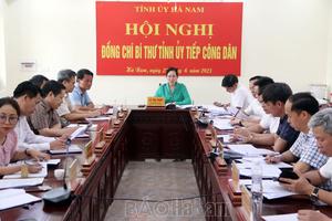 Hà Nam: Khiếu nại, tố cáo tăng trong 6 tháng đầu năm