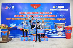 Mãn nhãn với trận chung kết giair Billiards Carom 3 băng quốc tế Bình Dương – Cup Number 1 