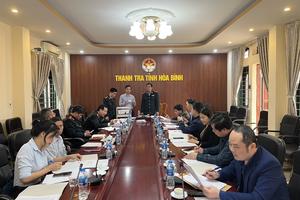 Hoà Bình: Phòng, chống tham nhũng có bước tiến quan trọng