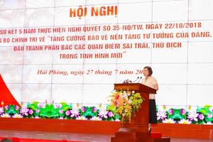 Sơ kết 5 năm thực hiện Nghị quyết số 35 của Bộ Chính trị khóa XII

