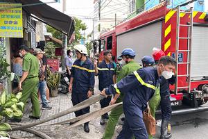 TP Hồ Chí Minh: Cháy nhà dân, nhiều tài sản bị thiêu rụi