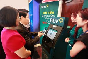  Lễ ra mắt dịch vụ rút tiền VietQRCash của BIDV