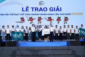 Đại hội TDTT ngành Ngân hàng lần thứ Nhất thành công tốt đẹp