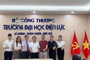 Trường Đại học Điện lực làm việc với Tập đoàn EK Group

