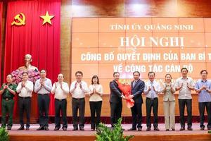 Đồng chí Đặng Xuân Phương giữ chức vụ Phó Bí thư Tỉnh ủy Quảng Ninh