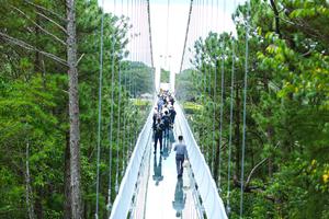 Cầu kính công nghệ 7D chính thức đón khách