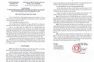 Phú Yên: Hủy thầu lựa chọn nhà đầu tư vì gian lận trong đấu thầu