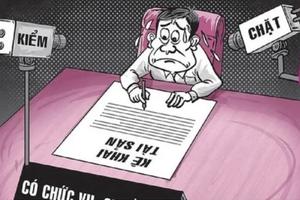 54 cán bộ bị xử lý do kê khai và giải trình nguồn gốc tài sản tăng thêm không trung thực