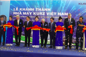 Bình Định: Khánh thành nhà máy sản xuất nhũ và màng mỏng công nghệ cao
