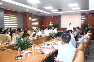 Trưởng Ban Tuyên giáo Trung ương thăm và làm việc tại Học viện Báo chí và Tuyên truyền