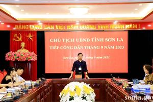 Yêu cầu Chủ tịch UBND, tập thể lãnh đạo UBND thành phố Sơn La kiểm điểm