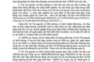 Phú Yên: Tăng cường quản lý Nhà nước trong hoạt động thăm dò, khai thác khoáng sản