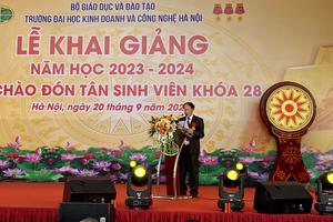 Trường Đại học Kinh doanh và Công nghệ Hà Nội long trọng tổ chức lễ khai giảng năm học mới 2023 – 2024