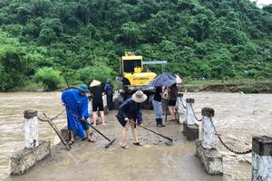 Tập trung huy động sức dân ứng phó, khắc phục hậu quả mưa lũ