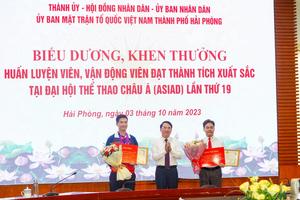 Thưởng 335 triệu đồng huấn luyện viên, vận động viên đạt huy chương vàng