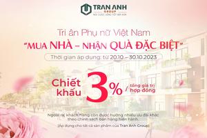 Phúc An Asuka ưu đãi đặc biệt cho khách hàng dịp 20/10