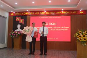 Bổ nhiệm ông Cao Huy Hiếu giữ chức vụ Phó Chánh Thanh tra Thành phố

