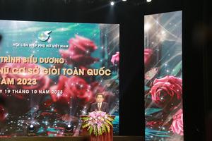 Biểu dương 293 Chủ tịch Hội Phụ nữ cơ sở giỏi toàn quốc năm 2023