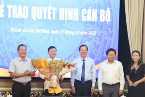 TP Hồ Chí Minh: Công bố 4 quyết định điều động, bổ nhiệm cán bộ 