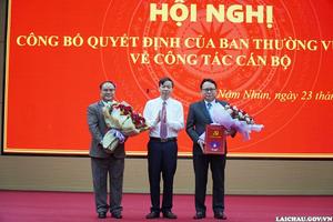 Lai Châu có tân Chánh Thanh tra