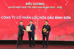 BSR - đơn vị tiêu biểu nộp thuế giai đoạn 2020 – 2022