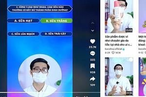 Loạt người mặc blouse chê sữa trái cây, khuyên dùng cô gái Hà Lan xuất hiện dày đặc trên mạng xã hội
