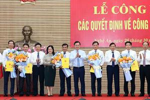 Bổ nhiệm nhân sự Sở Xây dựng và Sở Giao thông vận tải