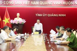 Quảng Ninh: Đẩy nhanh tiến độ giải quyết các vụ việc, vụ án tham nhũng

