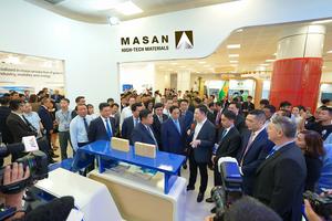 Masan High-Tech Materials giới thiệu công nghệ sản xuất xanh với các tập đoàn lớn

