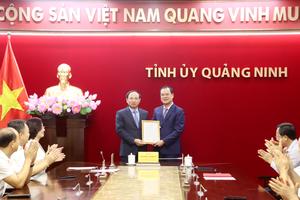 Quảng Ninh: Điều động, bổ nhiệm Chánh Thanh tra tỉnh giữ chức Trưởng Ban Nội chính Tỉnh ủy