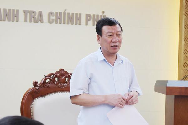 Thanh tra Chính phủ giao ban lãnh đạo cấp vụ tháng 11 năm 2023