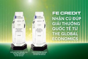 FE CREDIT nhận giải thưởng quốc tế về chuyển đổi  số và chiến lược phát triển bền vững