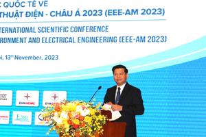 Khai mạc Hội thảo khoa học quốc tế về Môi trường và Kỹ thuật điện - Châu Á 2023

