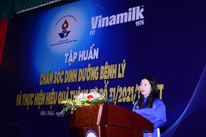 Tập huấn “Chăm sóc dinh dưỡng bệnh lý và tiếp tục triển khai thực hiện hiệu quả Thông tư số 31 của Bộ Y tế