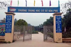 Thông tin ban đầu clip vụ học sinh dồn nữ giáo viên vào góc lớp 