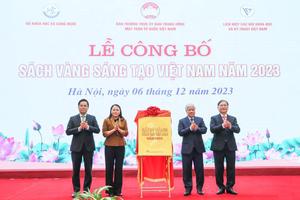 Công bố Sách vàng Sáng tạo Việt Nam năm 2023