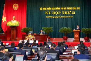 Khai mạc Kỳ họp thứ 13 HĐND thành phố khóa XVI, nhiệm kỳ 2021 - 2026

