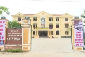 Quảng Bình: Cách chức chủ tịch UBND xã do sai phạm trong quản lý đất đai