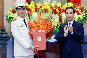 Thứ trưởng Bộ Công an Nguyễn Duy Ngọc được thăng cấp hàm Thượng tướng