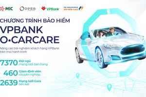 Khách hàng tín dụng VPBank có cơ hội tham gia bảo hiểm ô tô OCARCARE ưu việt nhất thị trường