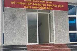 Lai Châu giảm số lượt tiếp công dân, số lượng đơn thư nhưng tăng số đoàn đông người