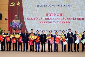 Ban Thường vụ Tỉnh ủy Yên Bái công bố 11 quyết định về công tác cán bộ