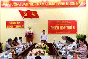 Bình Thuận: Quyết tâm cải thiện điểm số về đánh giá công tác phòng, chống tham nhũng