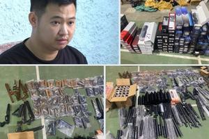  Bắt đối tượng mua bán súng và linh kiện trên mạng xã hội