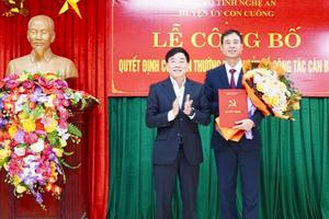 Phó Chủ tịch UBND huyện được bầu giữ chức Phó Bí thư Thường trực Huyện ủy