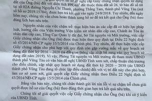 Bà Rịa - Vũng Tàu: Vì sao bản án có hiệu lực sau 10 năm không được thi hành?