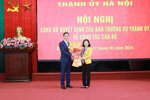 Hà Nội bổ nhiệm Giám đốc Sở Tài nguyên và Môi trường