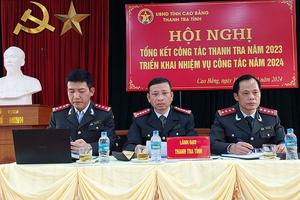 Thanh tra tỉnh Cao Bằng: Nâng cao kỷ luật, kỷ cương hành chính, đạo đức công vụ